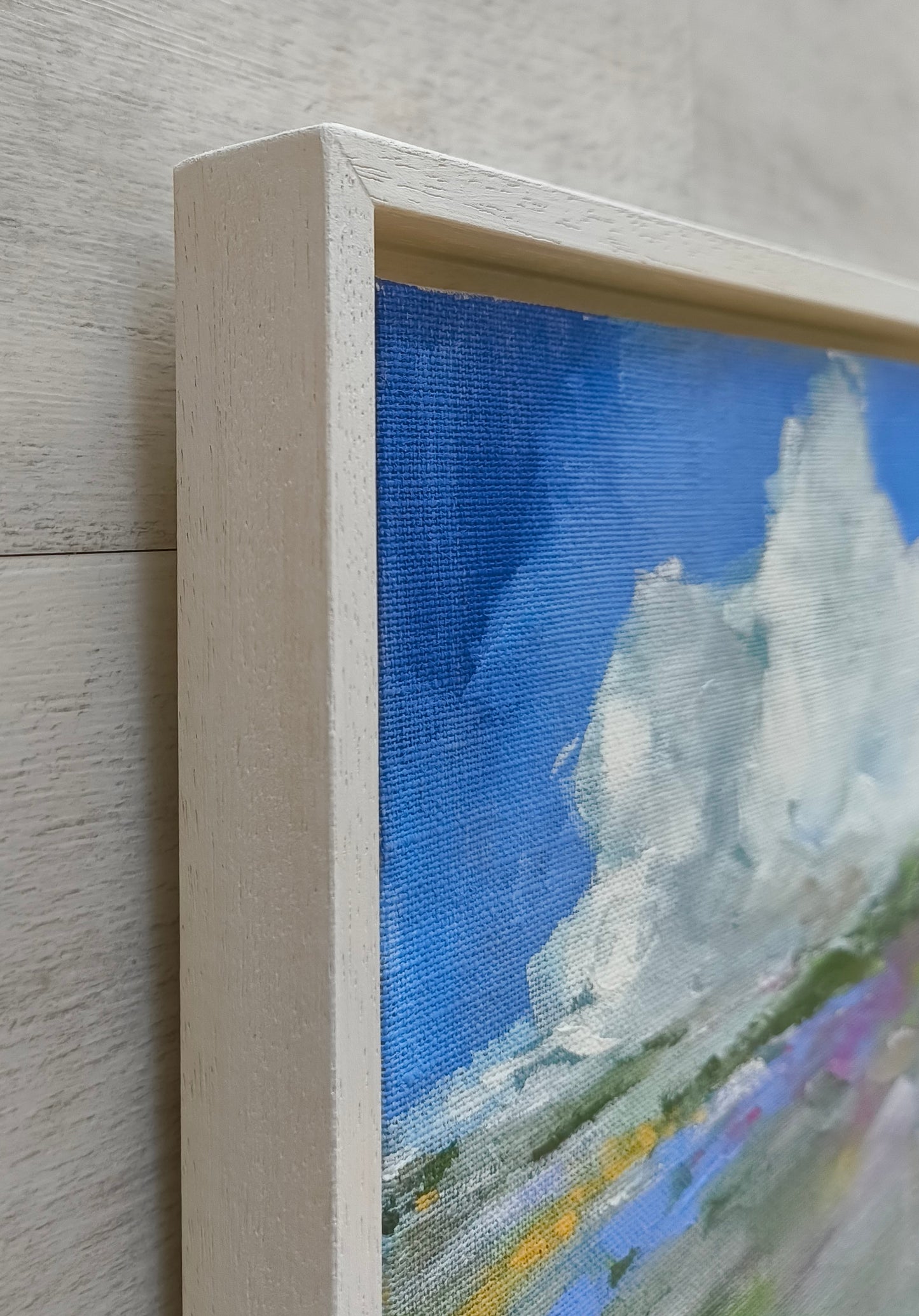 Ramm, Ines, Sommerfeld, 20 x 20cm, Acryl auf Leinwand