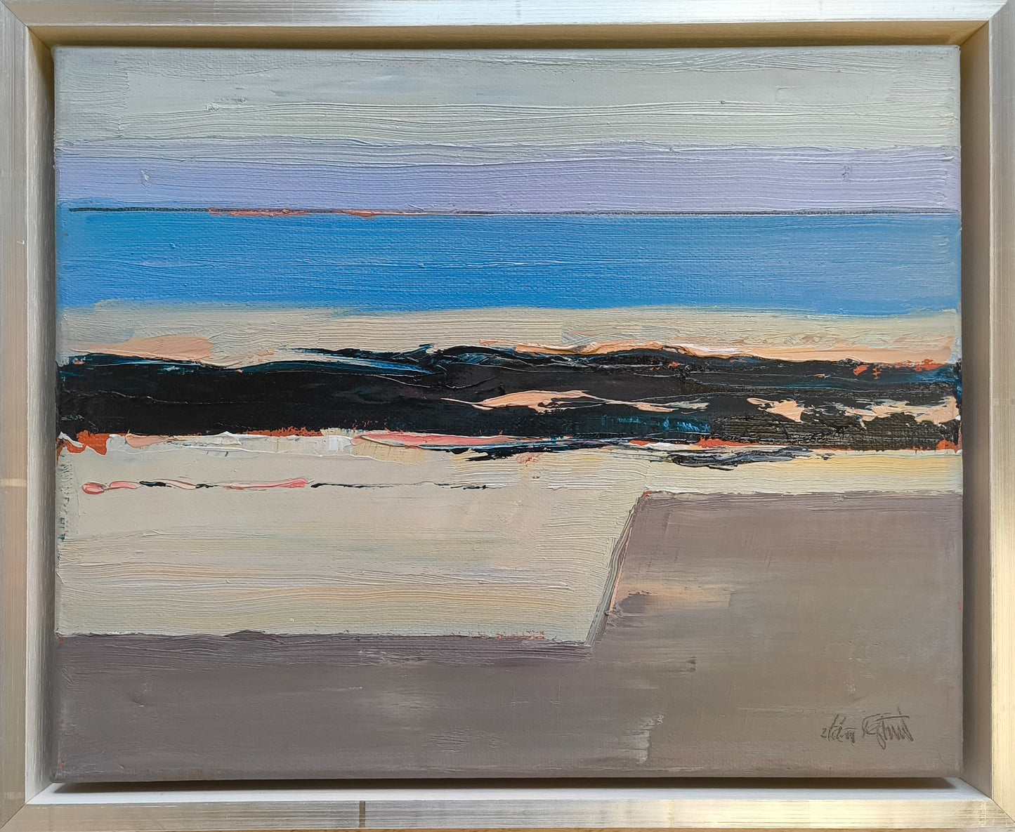 Tegtmeier, Claus, Sommerlicht, 24 x 30cm, Öl auf Leinwand