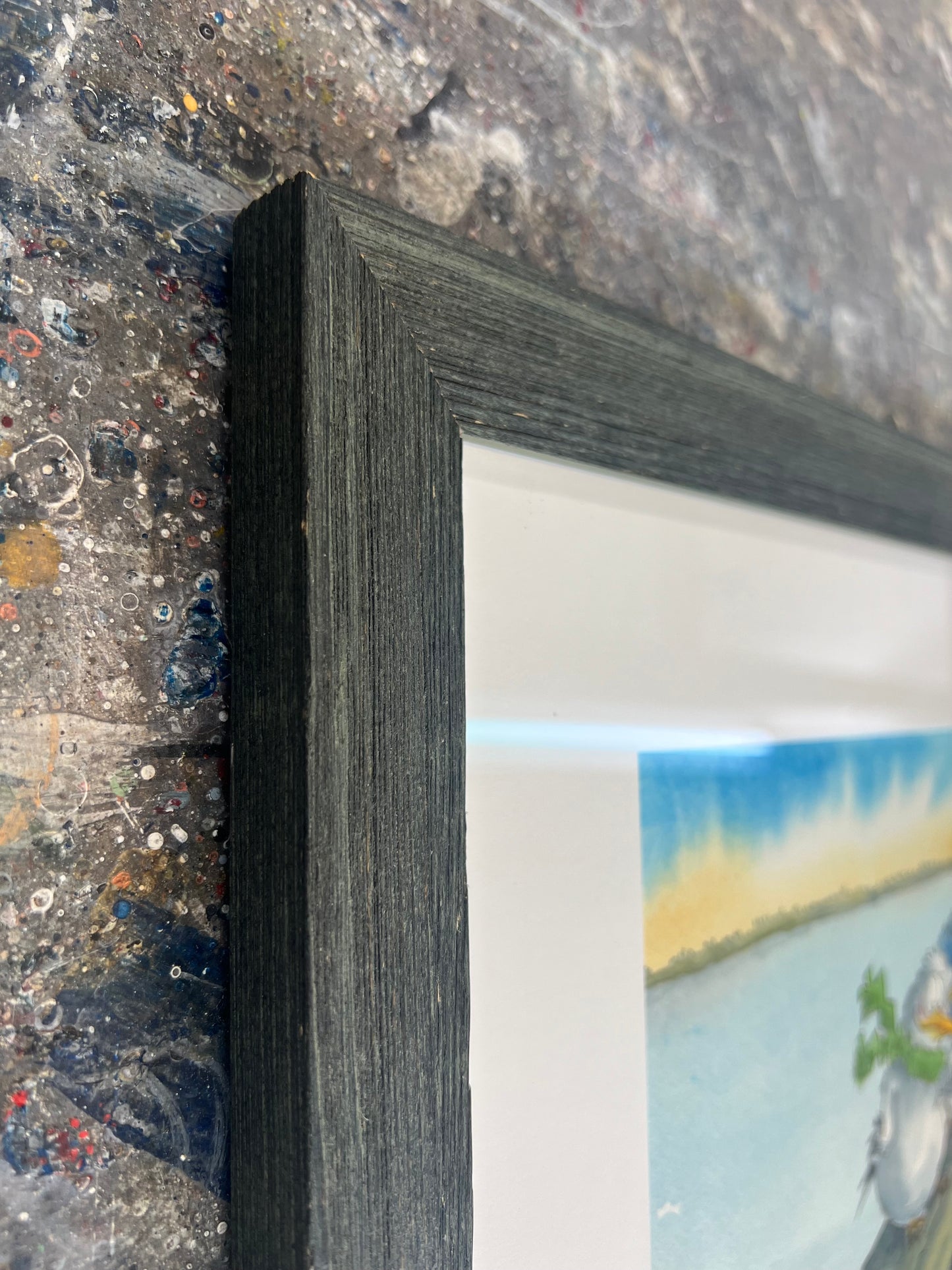 Entrich, Stephanie, Spaß an der Seebrücke, 30,1 x 39,6cm, Aquarell