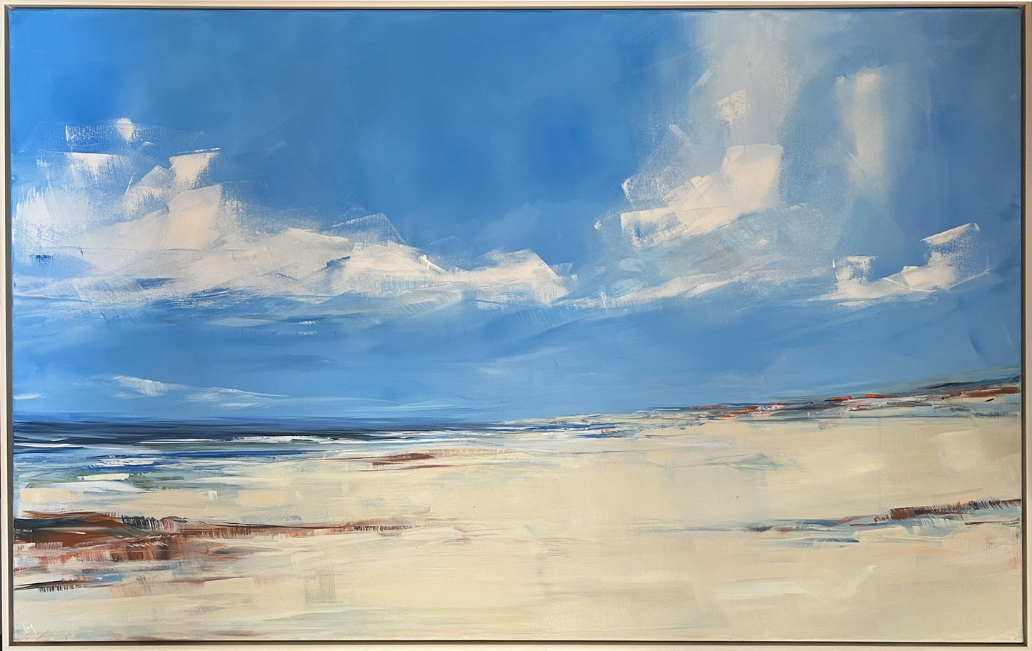 Ramm, Ines, Summer Vibes, 100 x 160cm, Acryl auf Leinwand