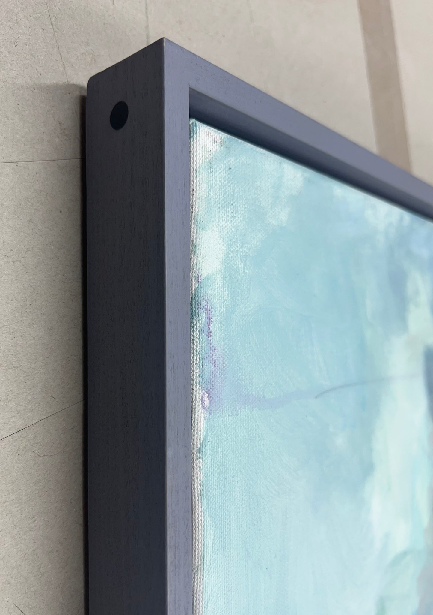 Thiessen, Vivien, Konstruktion Meer, 60 x 80cm, Mischtechnik