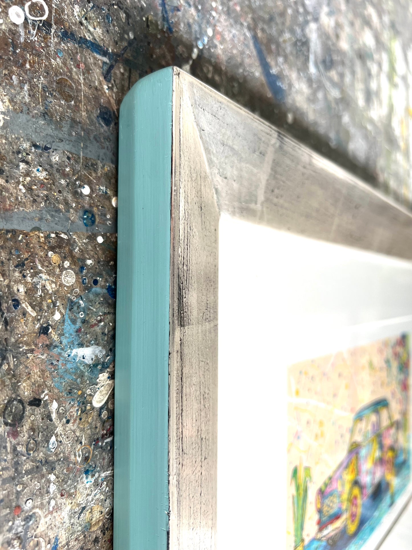 Grimm, Max, Trabant, 16 x 28cm, 16/80, Siebdruck, 2024