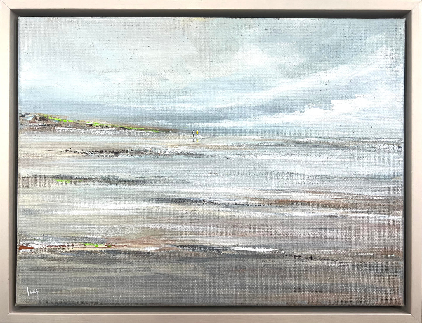 Ramm, Ines, Watt'n Tag, 30 x 40cm, Acrylgemälde