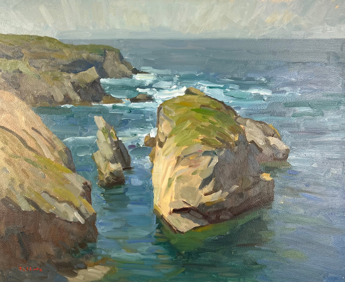 Wirtz, Björn, Ozean Symphonie, 40 x 50cm, Ölgemäde