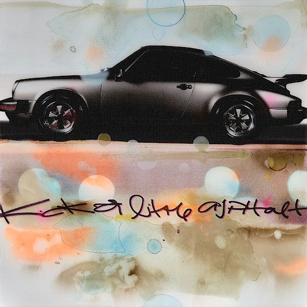 Döring, Jörg, Kick asphalt, 40 x 40cm, 12/49, Mixed Media