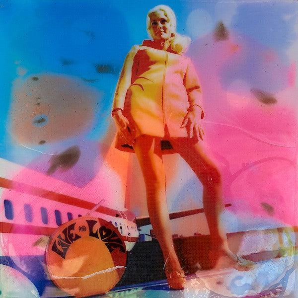Döring, Jörg, Live and Love, 40 x 40cm, 19/49, Mixed Media
