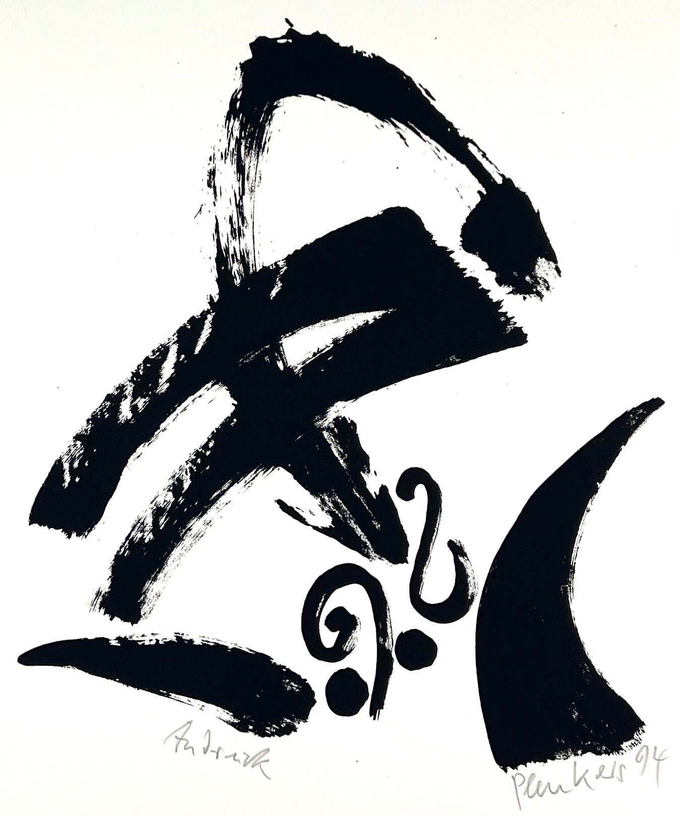 Plenkers, Stefan, o.T., 32 X 28cm, Andruck, 1994
