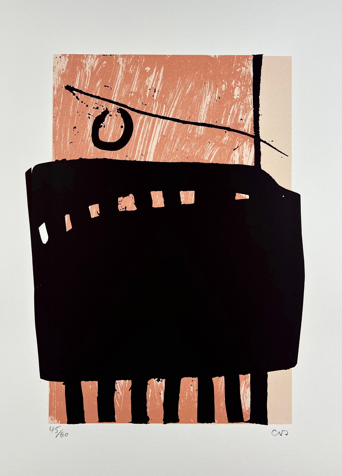 Schmetjen, Arno, Ohne Titel 6, 35 x 25cm, 45/60, Siebdruck