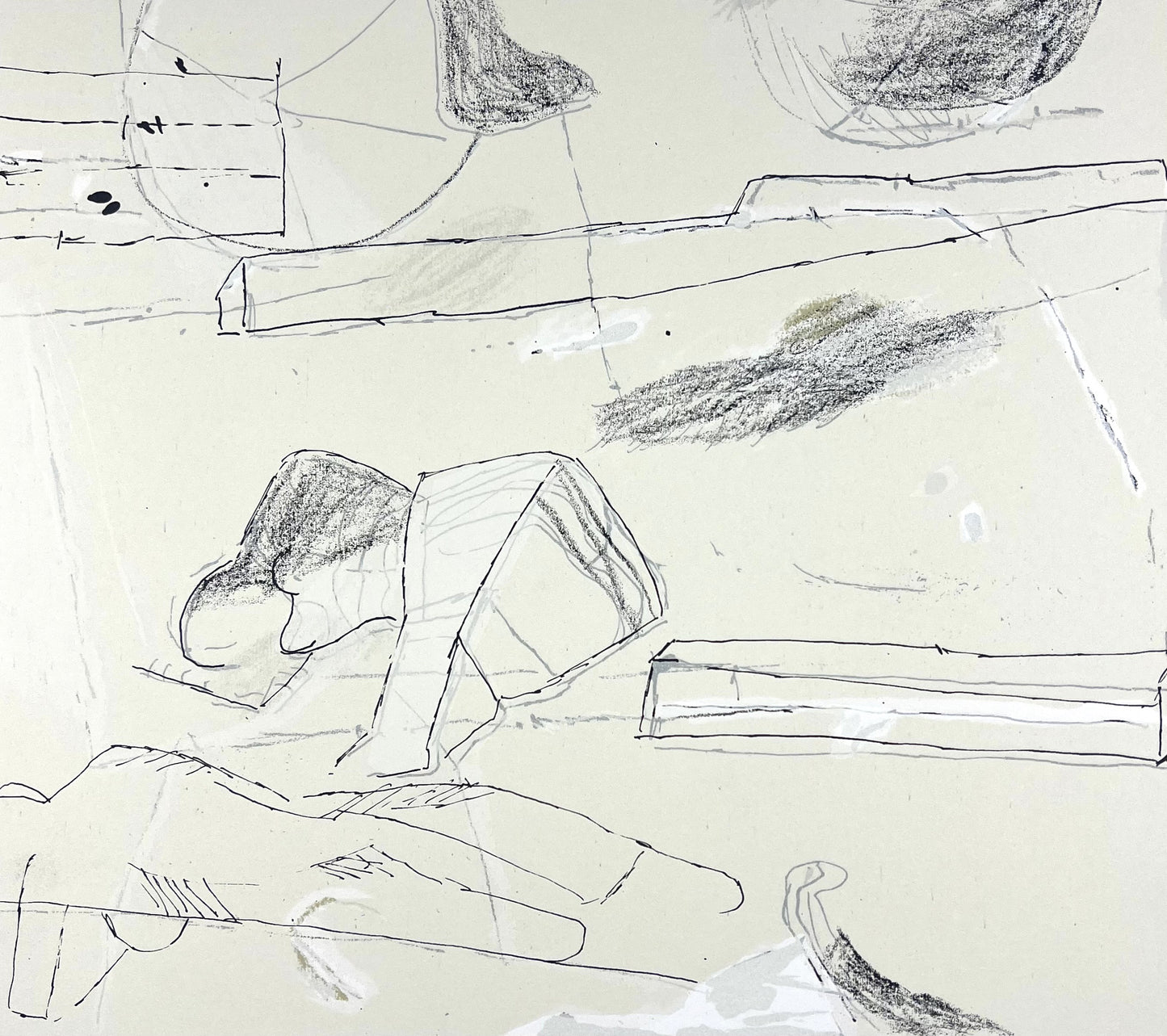 Böttcher, Joachim, Ohne Titel 5, 29 x 32cm, 70/100, Siebdruck, 2002