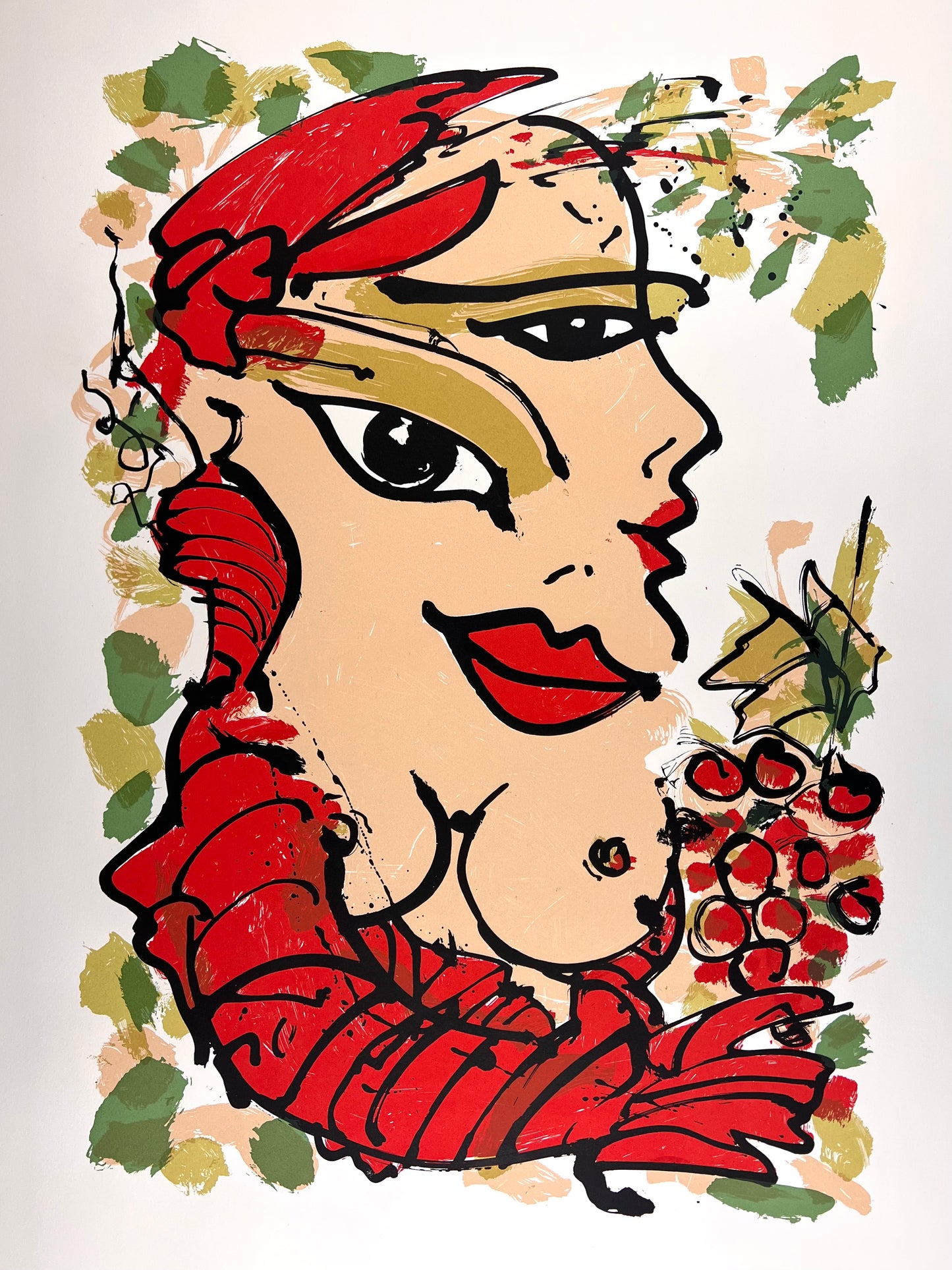 Büttner, Feliks, Ohne Titel, 62 x 43cm, Siebdruck