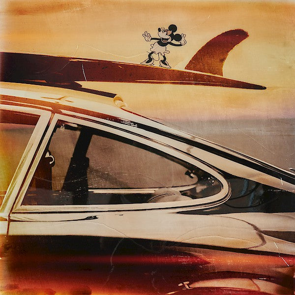 Döring, Jörg, Wheels and waves (PP3/3), 100 x 100cm, Mixed Media