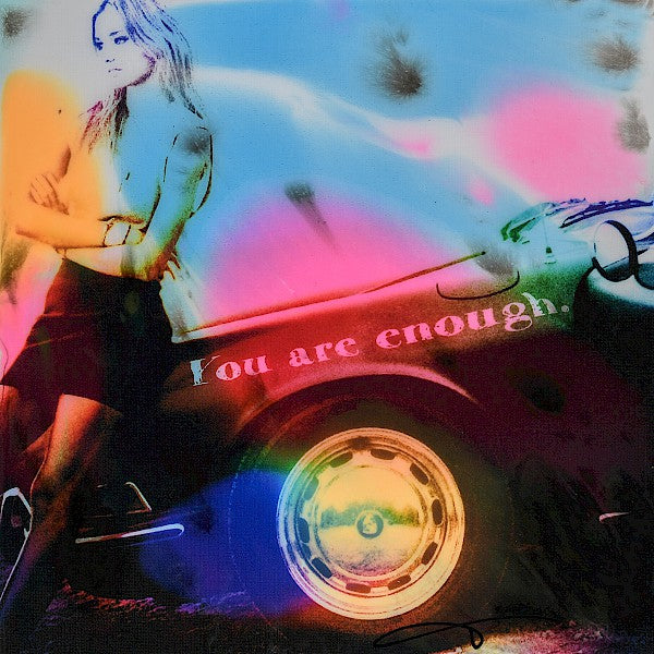 Döring, Jörg, You are enough (20/49), 40 x 40cm, Mixed Media