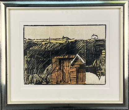 Knortz, Manuel, 10.08.2018, 27,5 x 37cm, 4/12, Holzschnitt, 2018