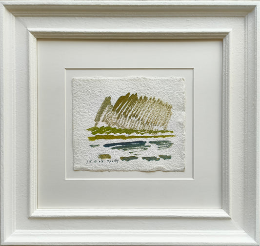 Sprotte, Siegward, 16.06.04, Aquarell auf Bütten, 18,4 x 22,3 cm