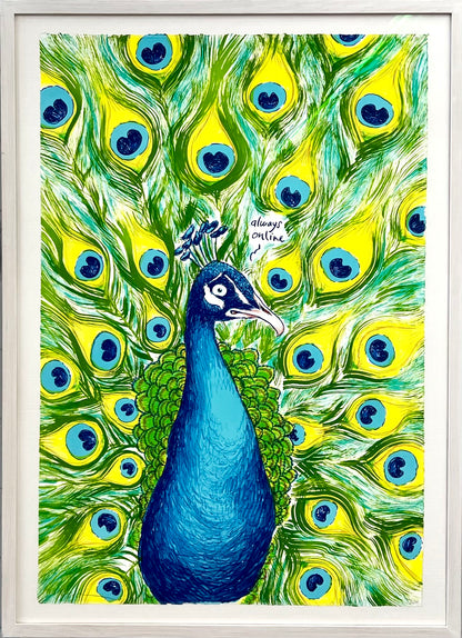 Morgenthaler, Anders, Always online, 100 x 68cm, 62/145, Lithografie