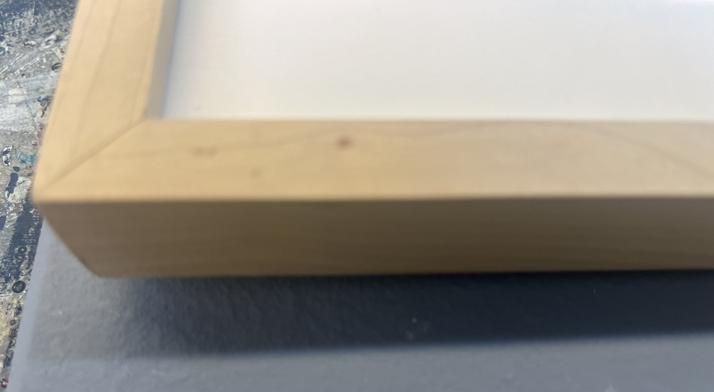 Hermanns, Gerhard, Am Kanal, 16,3 x 23,5cm, IX/XV, Holzschnitt, 1989