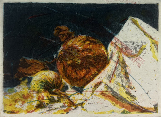 Andruchowicz, Dietlinde, Zwiebel, 10,8 x 14,8cm, 10/100, Radierung