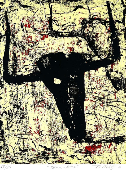 Alsterlind, Mark, April Taurus, 39 x 30cm, 63/80, Siebdruck, 2006