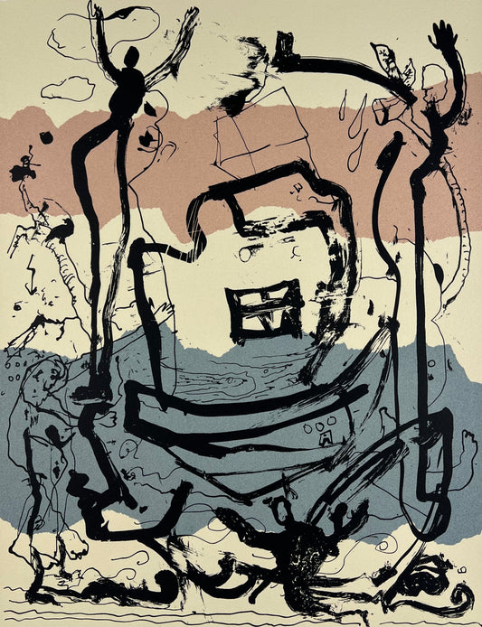 Schult, Frank, Arche, 39 x 30cm, 90/100, Siebdruck, 2003
