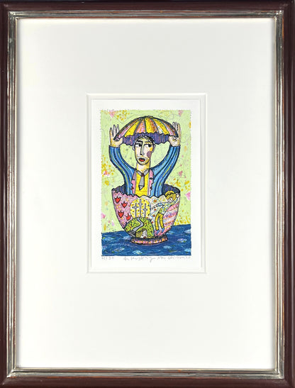 Grimm, Max, Auferstehung, 16,3 x 10,1cm, 65/90, Siebdruck