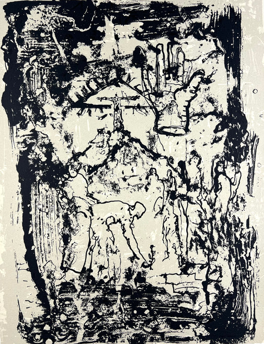 Schult, Frank, Bergpredigt, 39 x 30cm, 93/100, Siebdruck, 2003