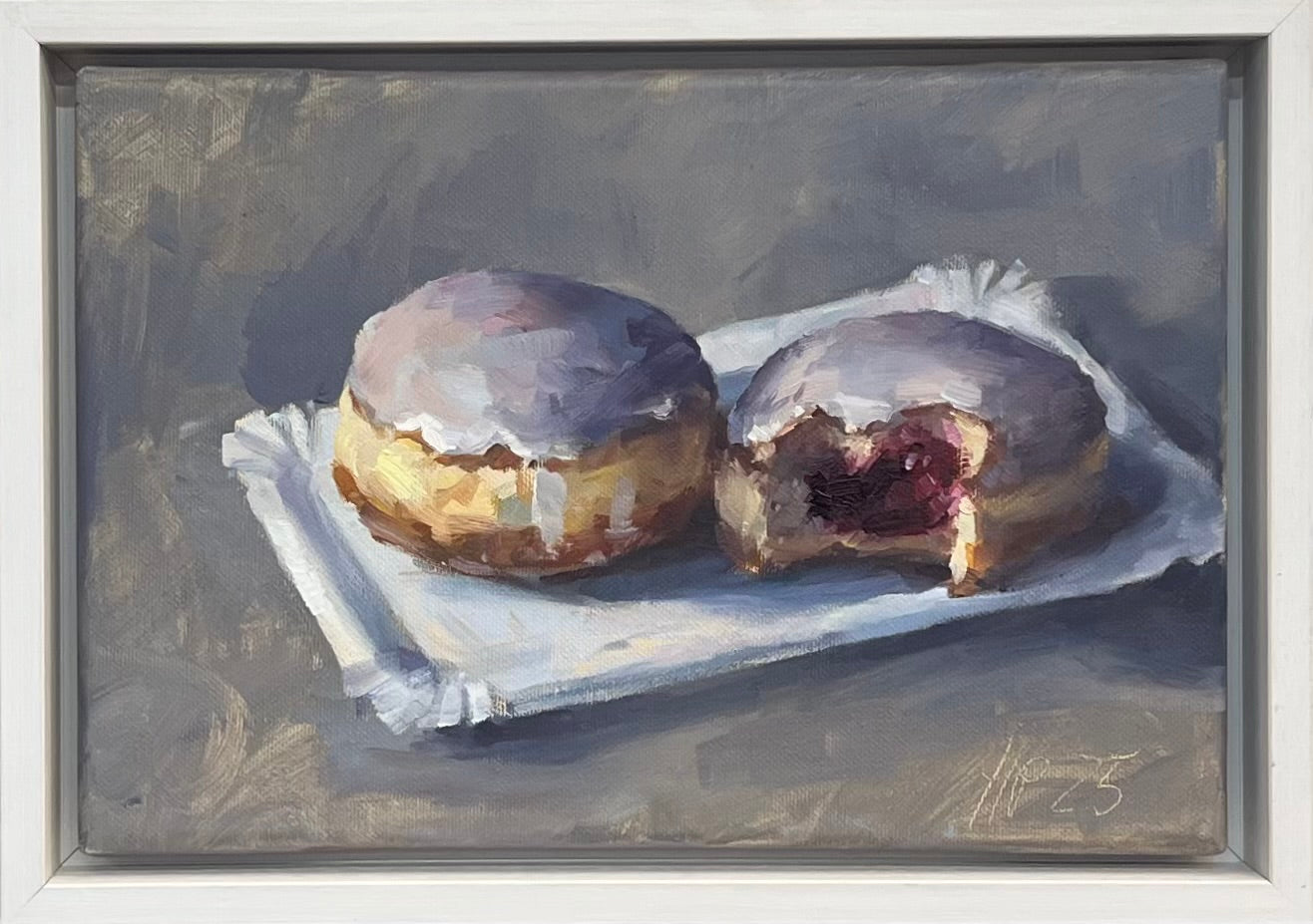 Petermann, Hanna, Berliner III, 19 x 28cm, Öl auf Leinwand, 2025