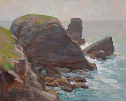 Wirtz, Björn, Bernad`s Morgenspaziergang, 40 x 50cm, Ölgemälde