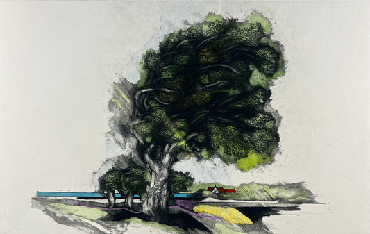 Bianga, Carl, Seebrise, 26 x 40cm, Farbradierung