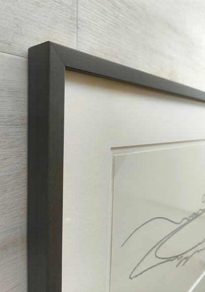 Sprotte, Siegward, Blidselbucht, Serigraphie faksimile num. Auflage 182/200