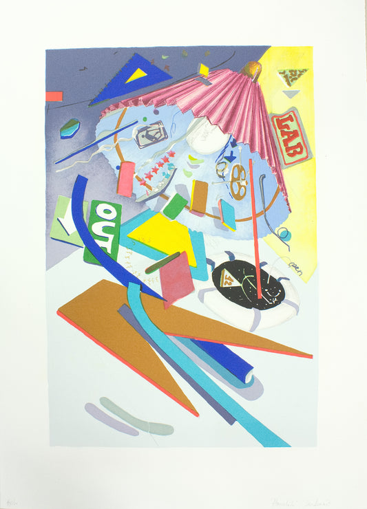 Boesen, Trine, Lab, 70 x 50, 40/120, Lithografie