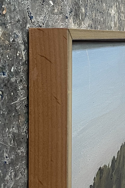 Weiner, Corinna, Brandenburgische Landschaft, Herbst, 50 x 100cm, Öl auf Leinwand