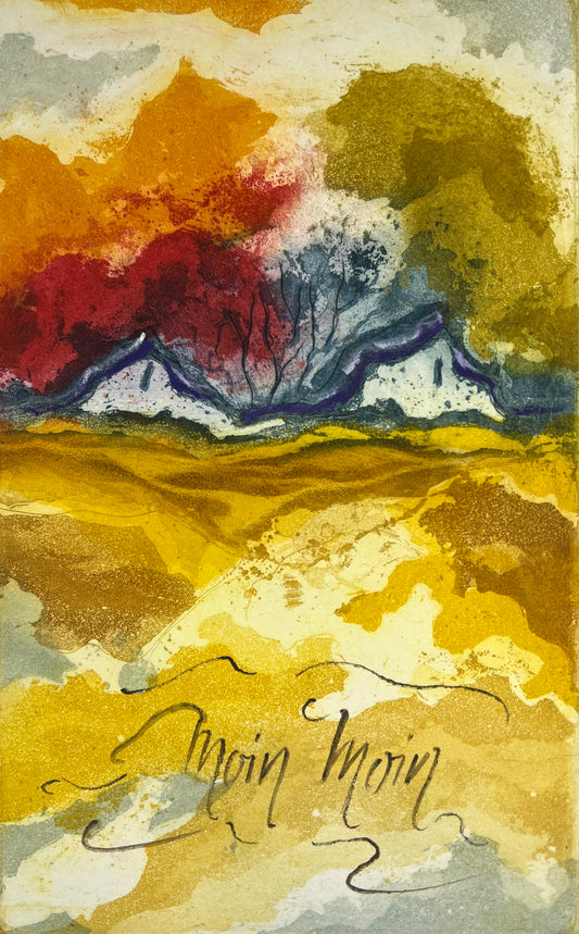 Brassel, Rüdiger, Moin, Moin, 24,7 x 15,5cm, 3/50, Radierung