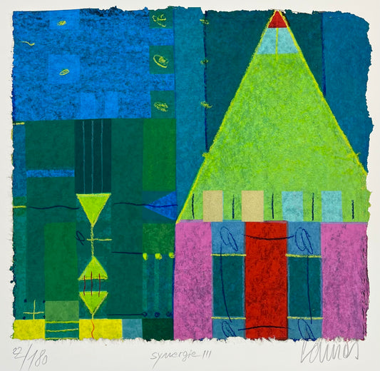 Cames, Norbert, Synergie III, 50 x 50cm, 22/180, Siebdruck