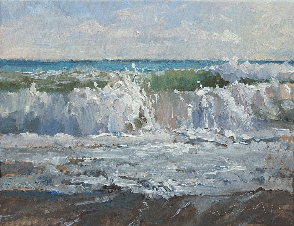 Meinel, Mathias, Camporosso II, 24 x 30, Öl au fLeinw., 2023