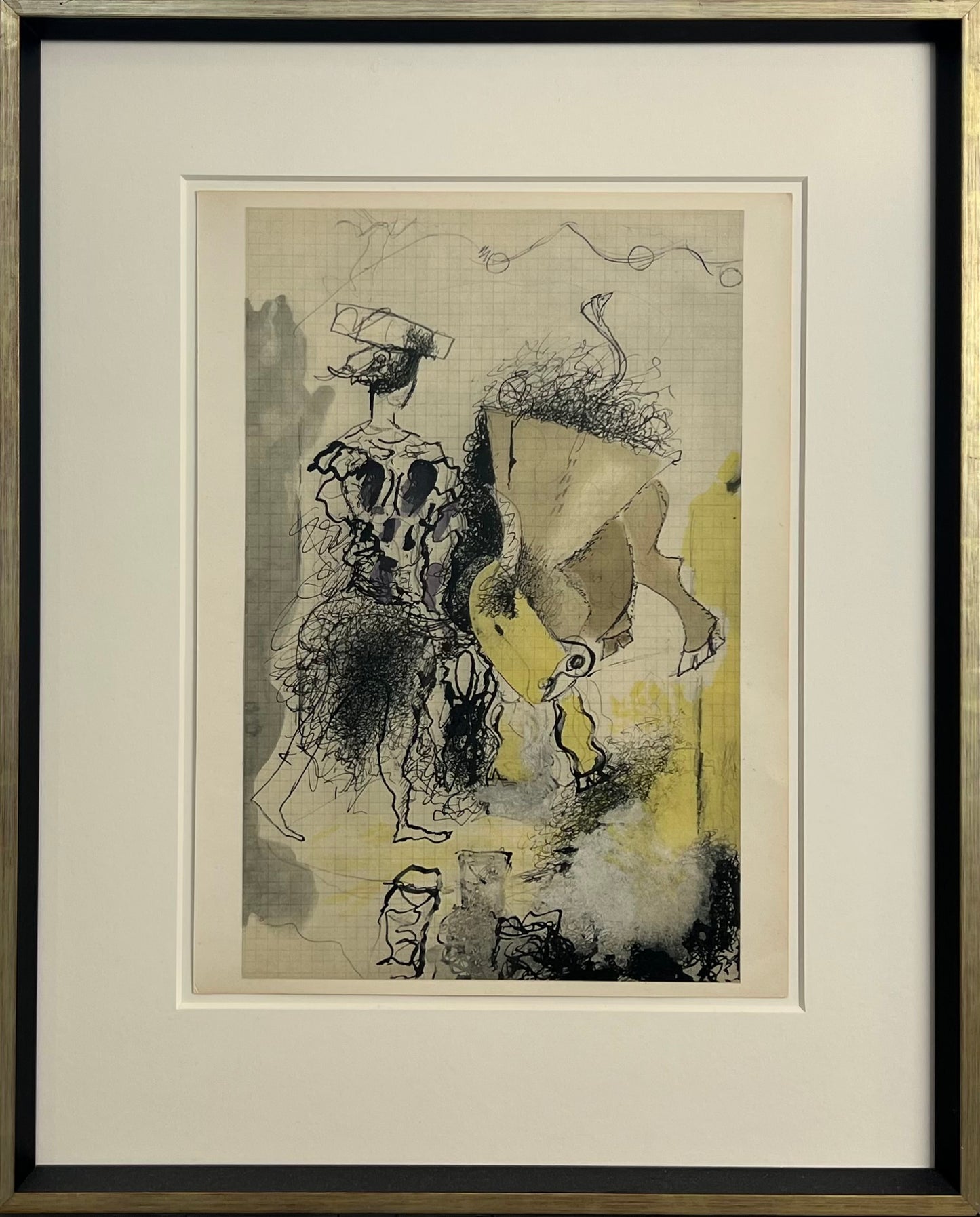 Braque, Georges, Stierkampf I, Carnets intimes 14, 1955, 34 x 23cm, Lithografie