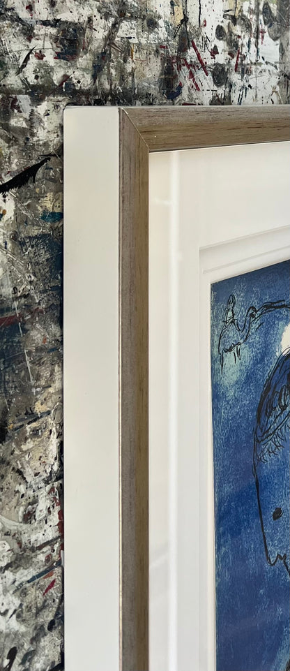 Chagall, Marc, Abraham und Sarah, 35 x 26cm, 1712/3000, Lithografie, 1985