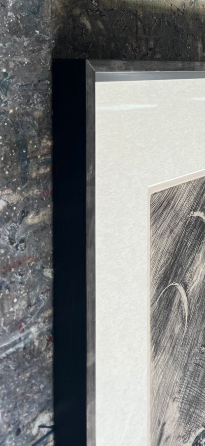 Chagall, Marc, Le bûcheron et mercure (Der Holzfäller und Merkur), 29,5 x 23,5cm, Radierung, 1952