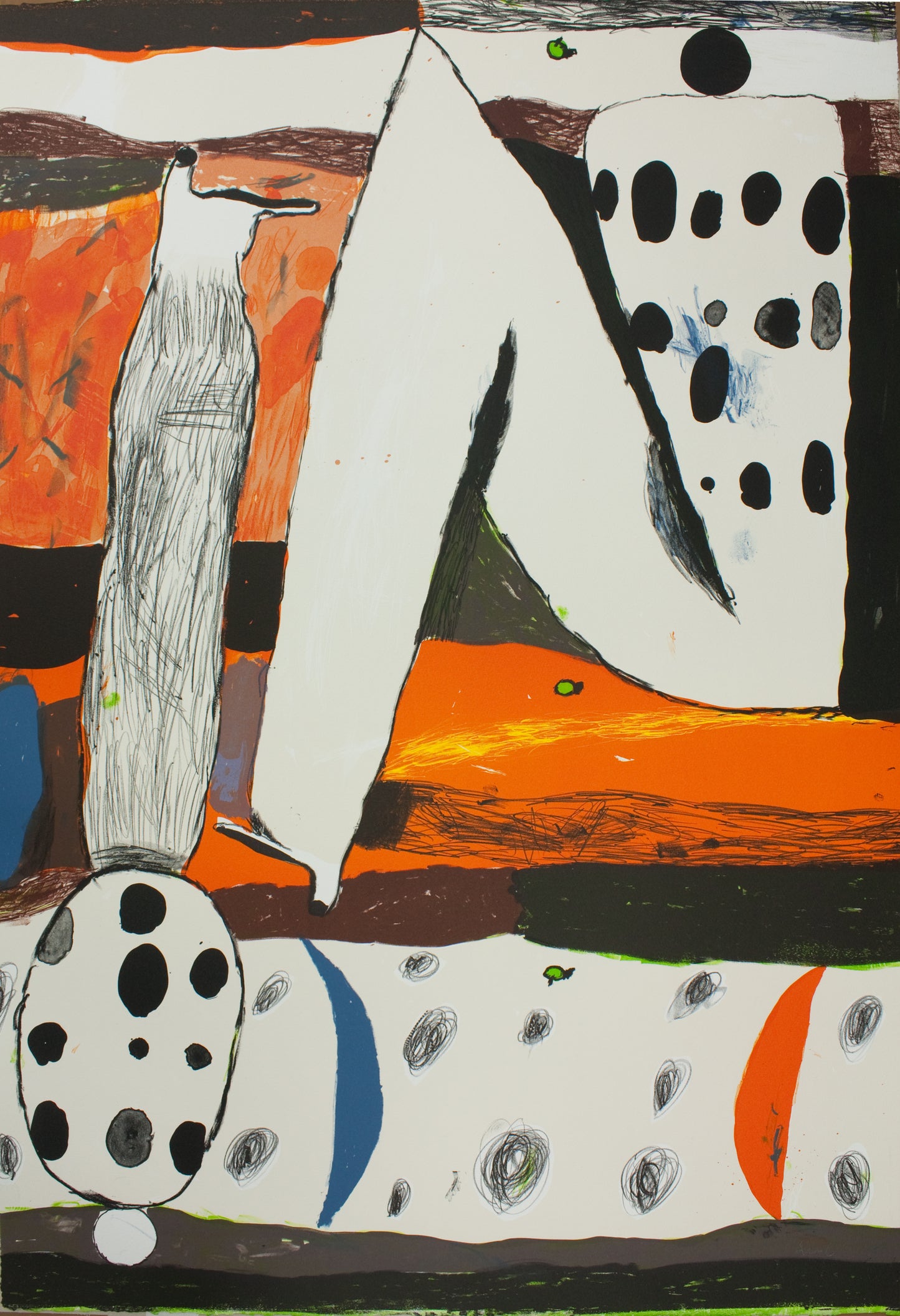 Christiansen, Sune, ohne Titel II, 100 x 69cm, 104/120, Lithografie