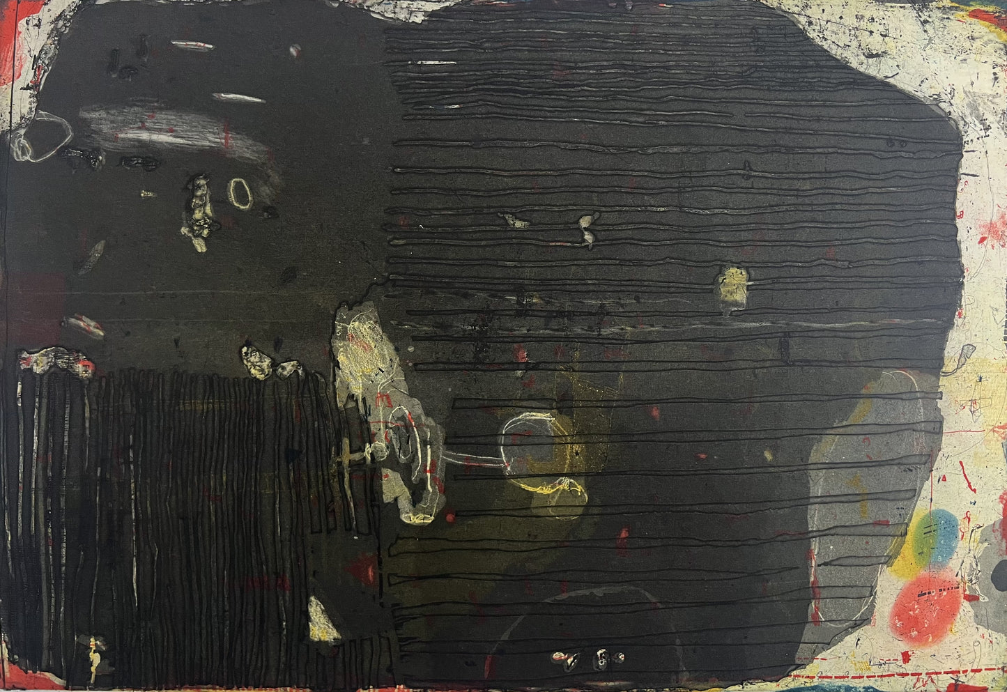 Behrendt, Falko, Das Feld, 60,5 x 82cm, Radierung