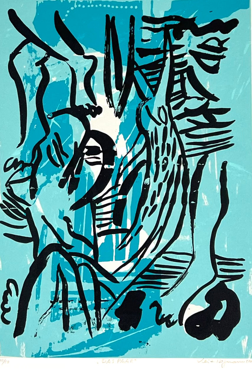 Hofmann, Veit, Das Paar, 30 x 21cm, 2/12, Siebdruck, 2000
