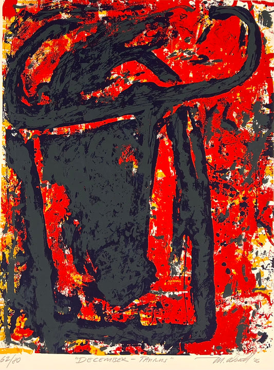 Alsterlind, Mark, Dezember Taurus, 39 x 30cm, 62/80, Siebdruck, 2006