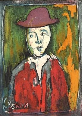Mueller-Stahl, Armin, Der Clown, 29 x 21cm, 134/200, Farbradierung