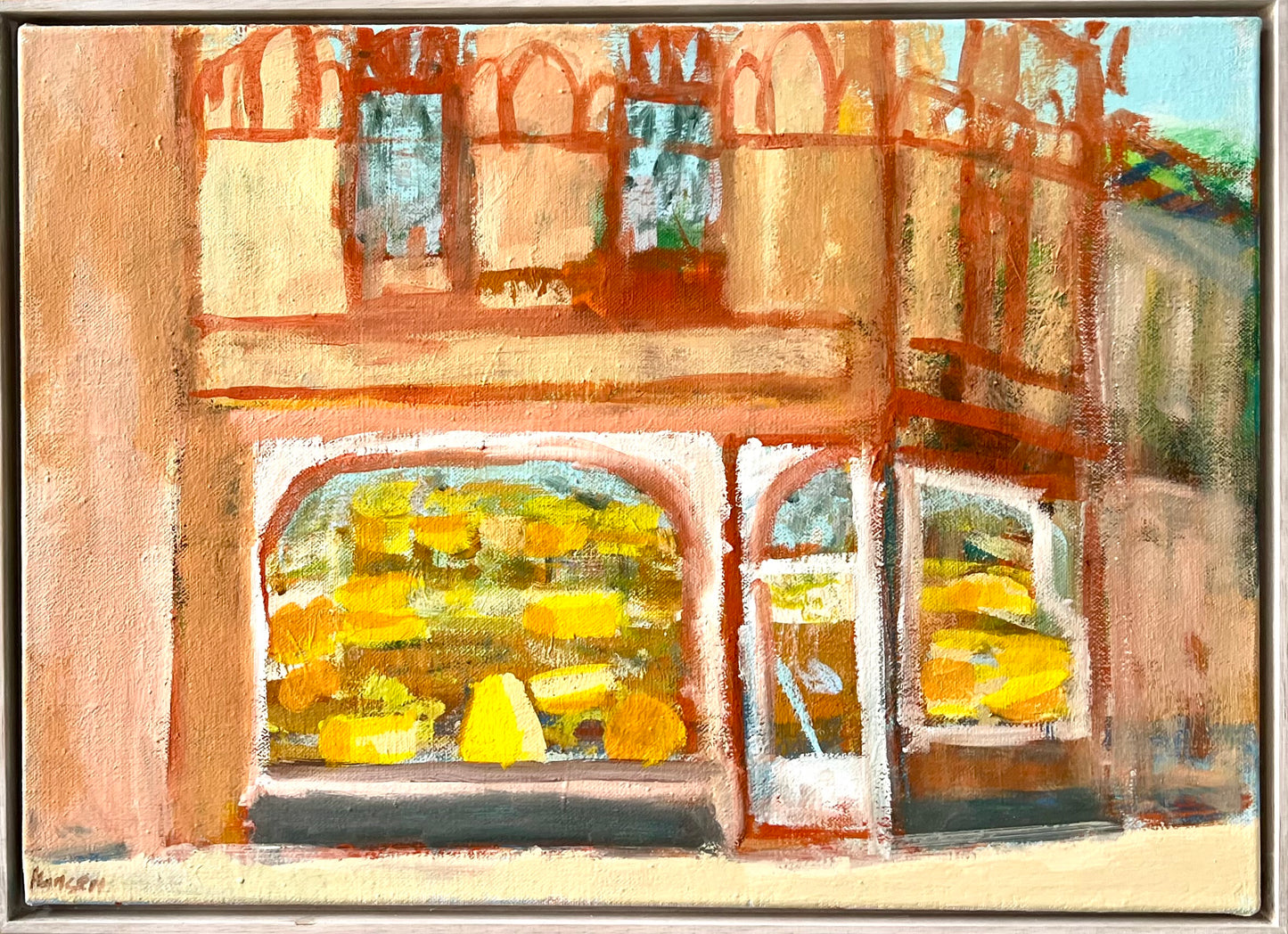 Hansen, Ulrike, De Witt Kaas, 50 x 70 cm, Eitempera auf Leinwand, incl.Künstlerrahmen, 2024