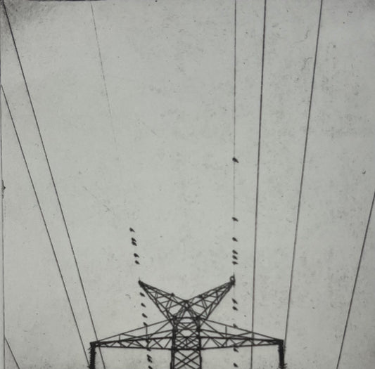 Dietrich, Nadine, Abflug, 10 x 10cm, e.a., Photopolymer Etching