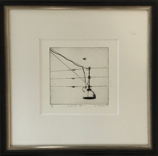 Dietrich, Svaneke Torv, Photopolymer Etching Ed e.a., 10 x 10 cm