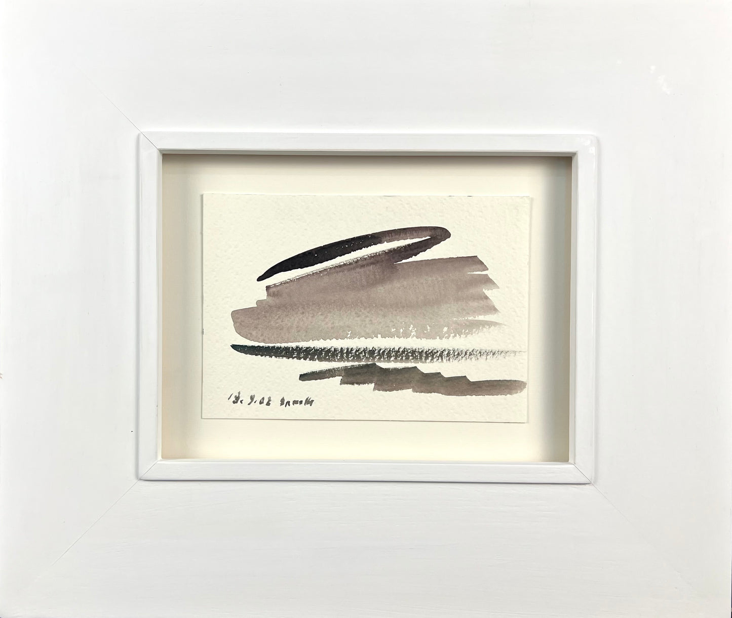 Sprotte, Siegward, Dreiklang, 12,5 x 17,8cm, Aquarell auf Bütten