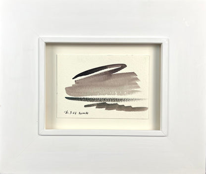 Sprotte, Siegward, Dreiklang, 12,5 x 17,8cm, Aquarell auf Bütten
