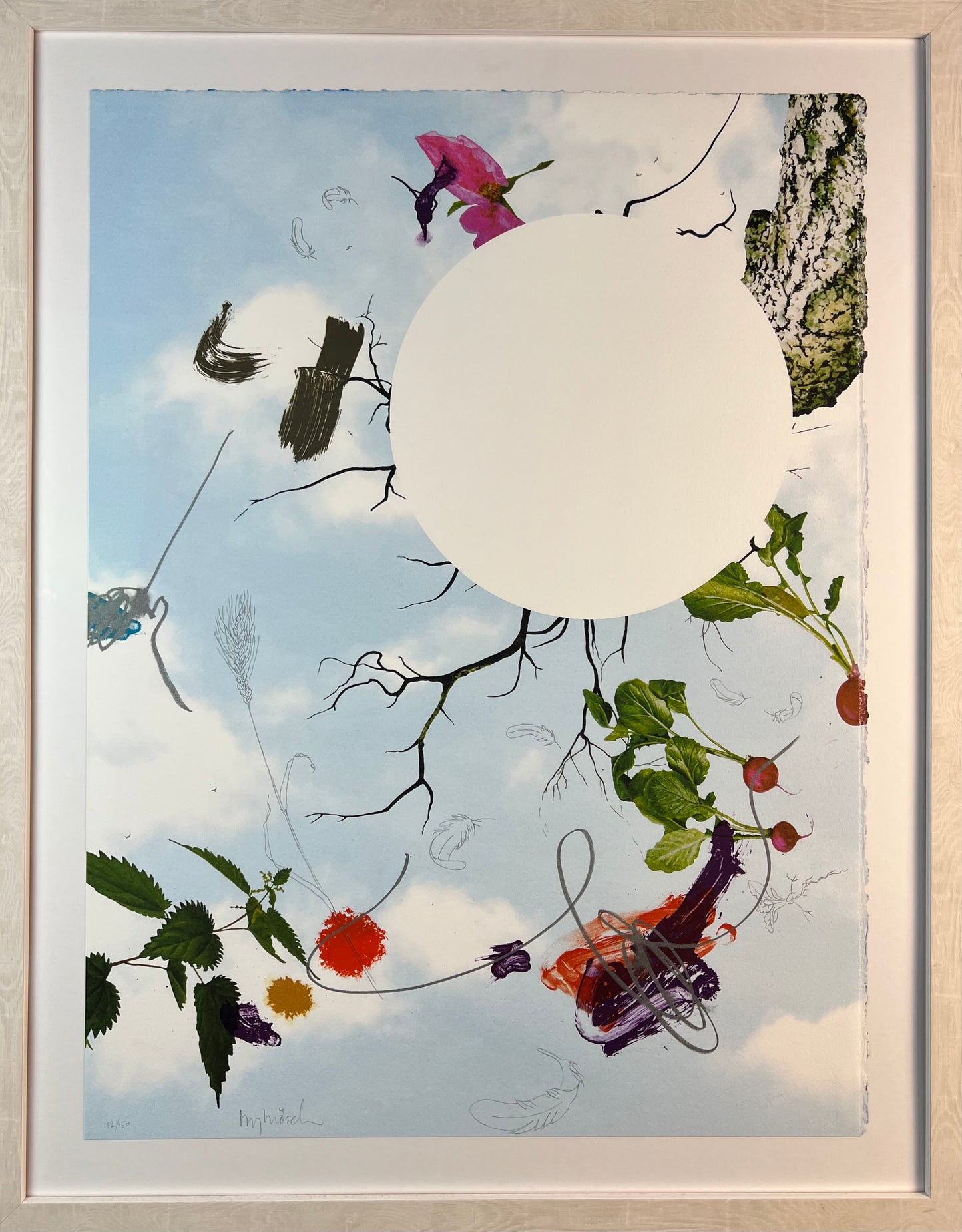 Dröscher, Benny, The sudden illumination, noon, 67 x 49cm, 112/150, Lithografie