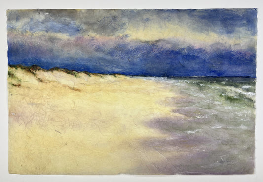 Radeloff, Jens, Dünenlandschaft I, 61 x 92cm, Aquarell auf Japanpapier