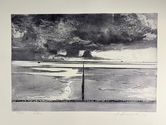 Werkmeister, Wolfgang, Ebbe, 22/85, 60 x 78cm, Radierung, 1997